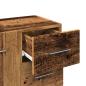 Preview: Waschbeckenunterschrank Altholz-Optik 63x30x54 cm Holzwerkstoff