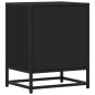 Preview: Nachttische 2 Stk. Schwarz 40x31x50 cm Holzwerkstoff