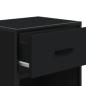 Preview: Nachttische 2 Stk. Schwarz 40x31x50 cm Holzwerkstoff