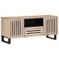 Preview: ARDEBO.de - TV-Schrank 100x34x46 cm Massivholz Mango