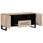 Preview: TV-Schrank 100x34x46 cm Massivholz Mango