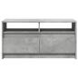 Preview: LED-Couchtisch Betongrau Holzwerkstoff