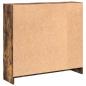 Preview: Bücherregal Räuchereiche 80x24x76 cm Holzwerkstoff