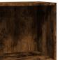Preview: Bücherregal Räuchereiche 40x24x76 cm Holzwerkstoff