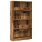 Preview: Bücherregal Altholz-Optik 80x24x143 cm Holzwerkstoff