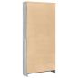 Preview: Bücherregal Grau Sonoma 80x24x176 cm Holzwerkstoff