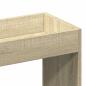 Preview: Highboard Sonoma-Eiche 92x33x140 cm Holzwerkstoff