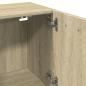 Preview: Badezimmerschrank Sonoma-Eiche 30x30x80 cm Holzwerkstoff