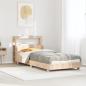 Preview: ARDEBO.de - Massivholzbett ohne Matratze 100x200 cm Kiefernholz