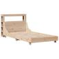 Preview: Massivholzbett ohne Matratze 100x200 cm Kiefernholz