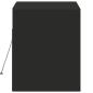 Preview: TV-Wandschrank mit LED-Beleuchtung Schwarz 80x31x38 cm