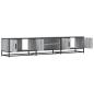 Preview: TV-Schrank Grau Sonoma 210x35x41 cm Holzwerkstoff
