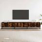 Preview: TV-Schrank Räuchereiche 240x35x41 cm Holzwerkstoff