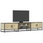 Preview: ARDEBO.de - TV-Schrank Sonoma-Eiche 210x35x41 cm Holzwerkstoff