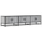 Preview: TV-Schrank Grau Sonoma 180x35x41 cm Holzwerkstoff