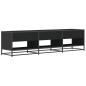 Preview: TV-Schrank Schwarz 180x40x46 cm Holzwerkstoff