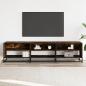 Preview: TV-Schrank Räuchereiche 180x40x46 cm Holzwerkstoff