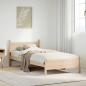 Preview: ARDEBO.de - Massivholzbett ohne Matratze 75x190 cm Kiefernholz