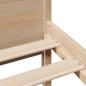 Preview: Massivholzbett ohne Matratze 75x190 cm Kiefernholz