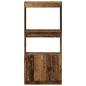 Preview: Highboard Altholz-Optik 63x33x140 cm Holzwerkstoff