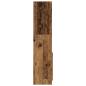 Preview: Highboard Altholz-Optik 63x33x140 cm Holzwerkstoff