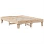 Preview: Massivholzbett ohne Matratze 150x200 cm Kiefernholz