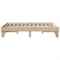 Preview: Massivholzbett ohne Matratze 150x200 cm Kiefernholz