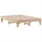 Preview: Massivholzbett ohne Matratze 150x200 cm Kiefernholz