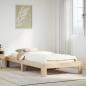 Preview: ARDEBO.de - Massivholzbett ohne Matratze 90x200 Kiefernholz