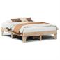 Preview: Massivholzbett ohne Matratze 140x190 cm Kiefernholz