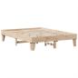 Preview: Massivholzbett ohne Matratze 140x190 cm Kiefernholz