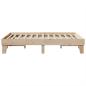 Preview: Massivholzbett ohne Matratze 140x190 cm Kiefernholz