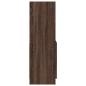Preview: Highboard Braun Eichen-Optik 92x33x100 cm Holzwerkstoff