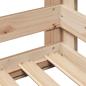 Preview: Massivholzbett ohne Matratze 90x200 Kiefernholz