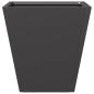 Preview: Pflanzkübel 2 Stk. Schwarz 30x30x30 Stahl