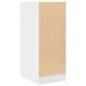 Preview: Apothekerschrank Weiß 30x41x77,5 cm Holzwerkstoff