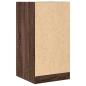 Preview: Apothekerschrank Braun Eichen-Optik 40x41x77,5 cm Holzwerkstoff