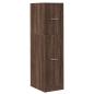 Preview: Apothekerschrank Braun Eichen-Optik 30x41x118 cm Holzwerkstoff