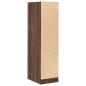 Preview: Apothekerschrank Braun Eichen-Optik 30x41x118 cm Holzwerkstoff