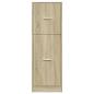 Preview: Apothekerschrank Sonoma-Eiche 40x41x118 cm Holzwerkstoff