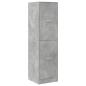 Preview: Apothekerschrank Betongrau 40x41x144,5 cm Holzwerkstoff