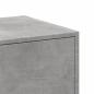 Preview: Apothekerschrank Betongrau 30x41x174,5 cm Holzwerkstoff