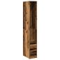 Preview: Kleiderschrank Altholz-Optik 30x50x200 cm Holzwerkstoff
