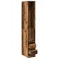 Preview: Kleiderschrank Altholz-Optik 30x50x200 cm Holzwerkstoff
