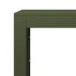 Preview: Brennholzregal Grün 100x40x100 cm Stahl