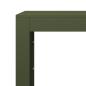 Preview: Brennholzregal Grün 60x40x100 cm Stahl