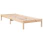 Preview: Massivholzbett Extra Lang ohne Matratze 100x210 cm Kiefernholz