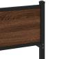 Preview: Bettgestell ohne Matratze Braun Eiche 100x200 cm Holzwerkstoff