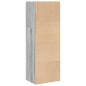 Preview: Bücherregal Grau Sonoma 40x30x114 cm Holzwerkstoff