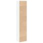 Preview: Bücherregal Weiß 40x30x189 cm Holzwerkstoff